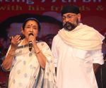 Asha Bhosle and Uttam Singh at Love You Pancham concert in celebration of Pancham da